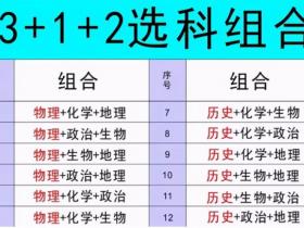 3+1+2新高考最好拿分的三科(哪种科目组合最受欢迎?高中生如何选科)