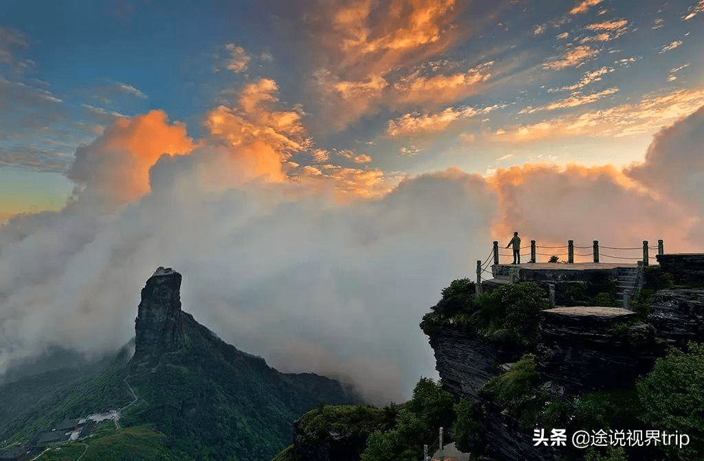 梵净山在贵州哪里（中国最美天空之城，仙气飘飘的梵净山）